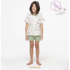 Pijama Kids Feminino -  Linha Familia